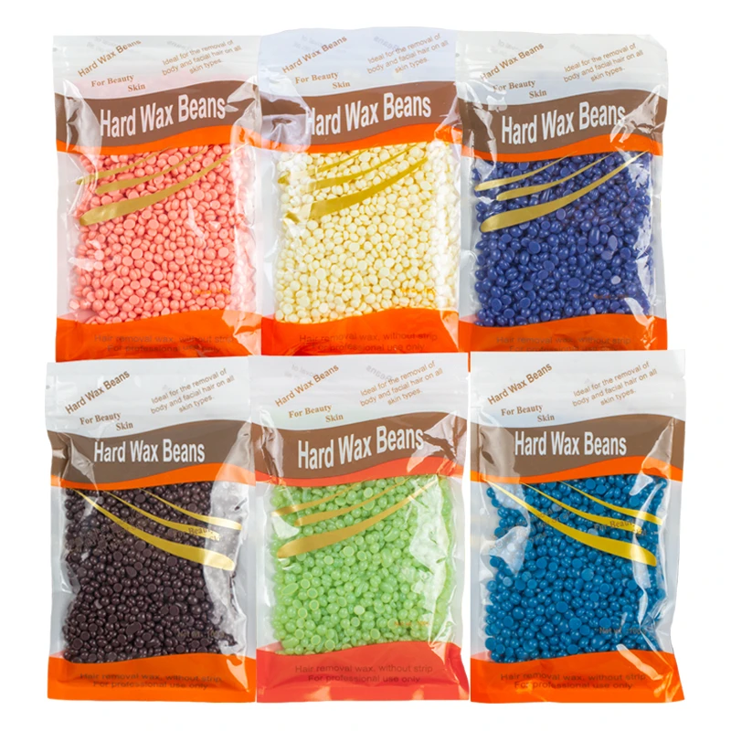 

300g/Pack Wax Beans Depilatory Hot Film Waxing Pellet Removing Bikini Face Hair Legs Arm Hair Removal Bean Unisex Hard Wax Beads
