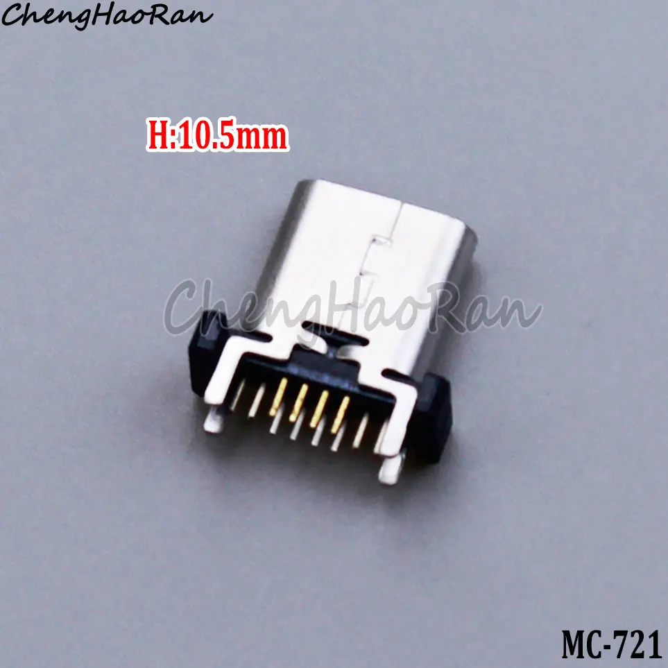 2 PCS 16 핀 유형 C USB 암 소켓 수직 인보드 플러그 커넥터 전자 수리 교체 부품
