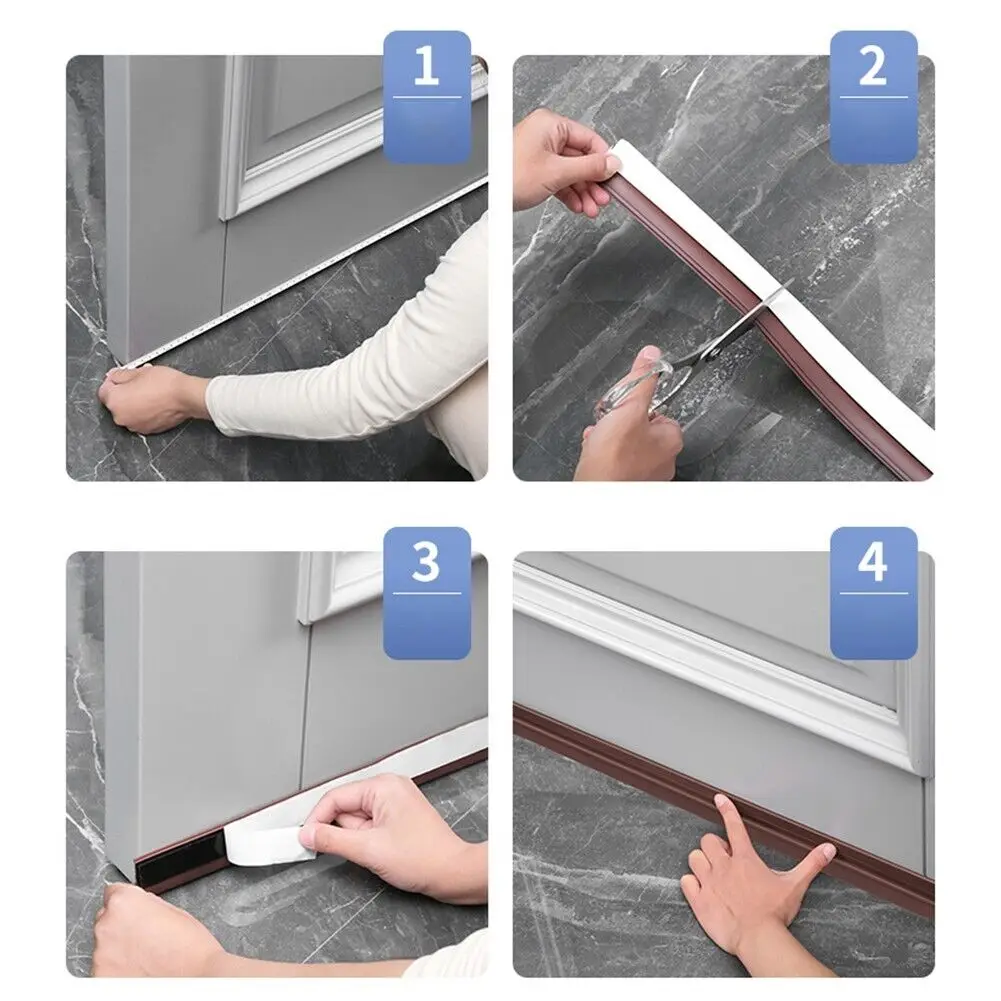 porta, rolha de PVC, anti-frio, auto-adesivo, varredura,
