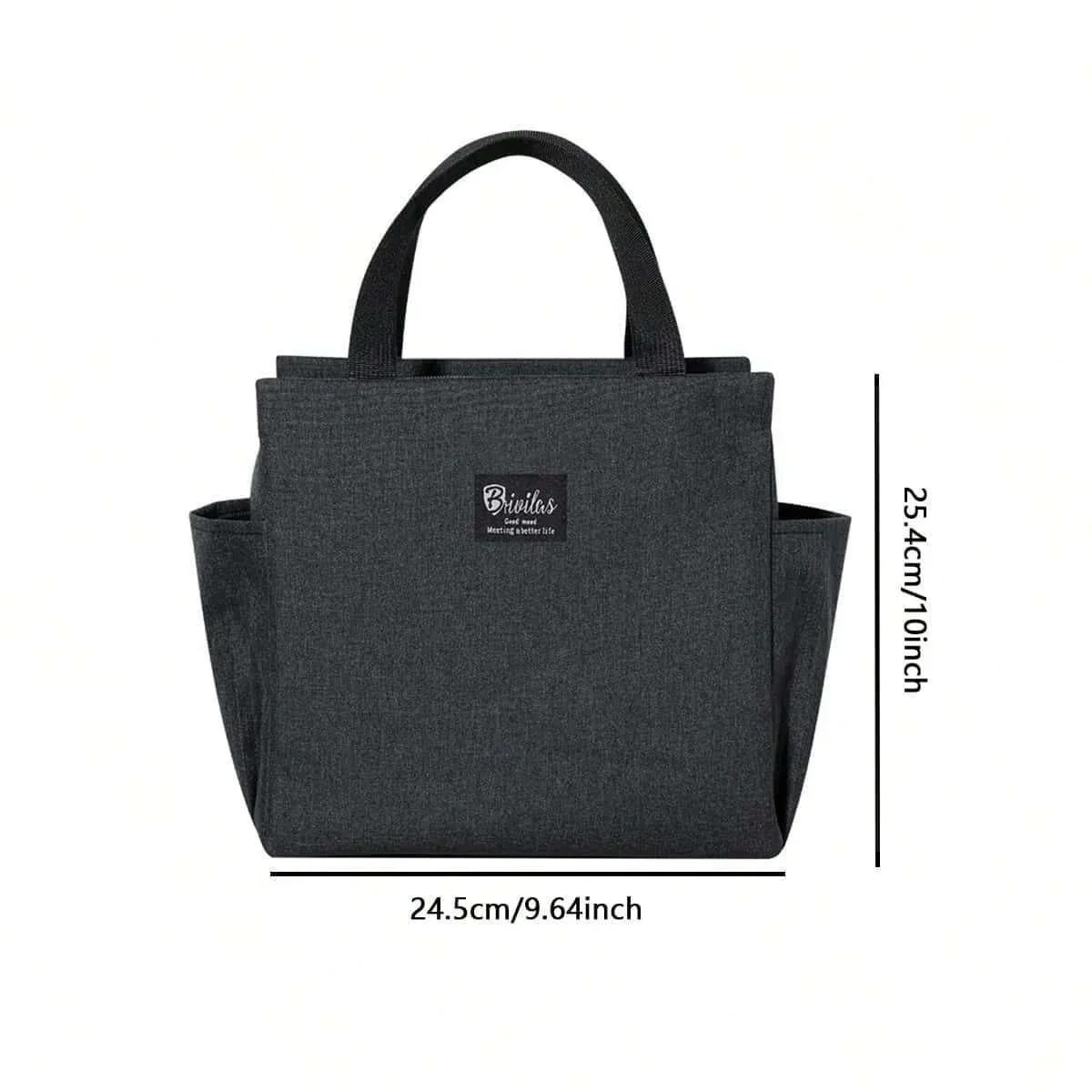 Portable lunch box bag, Insulated, for work and school