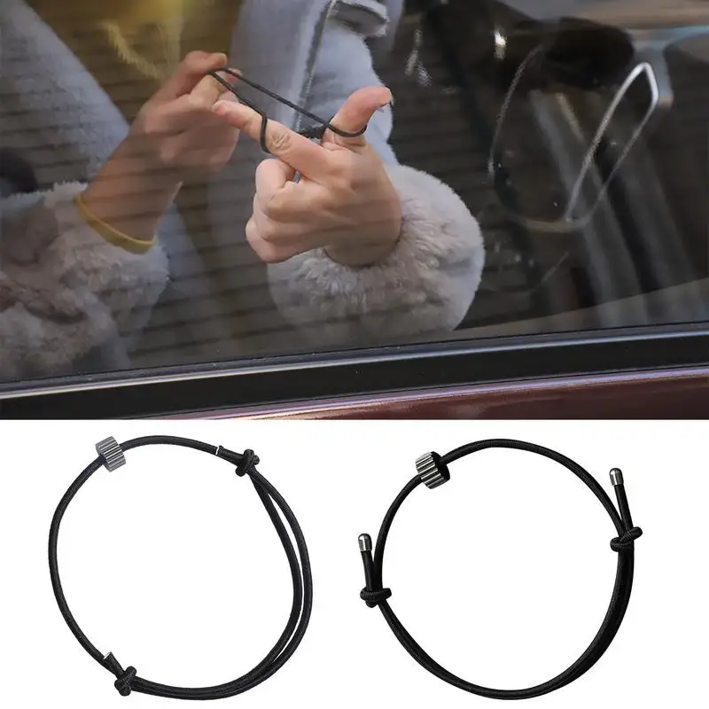 

Bracelet Car Window Glass Breaker Bracelet Wrist Strap With Tungsten Carbide Bead Emergency Rapid Escape Safety Self Rescue Tool