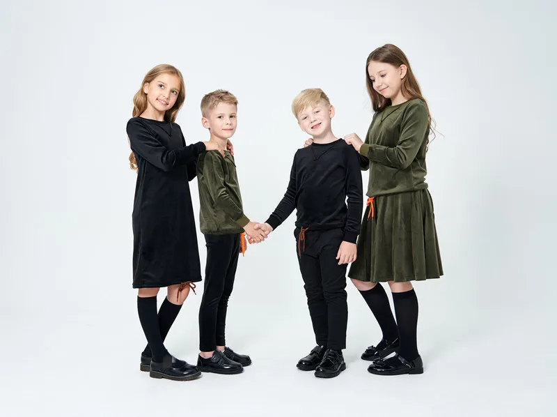 Velour Dress Image 8