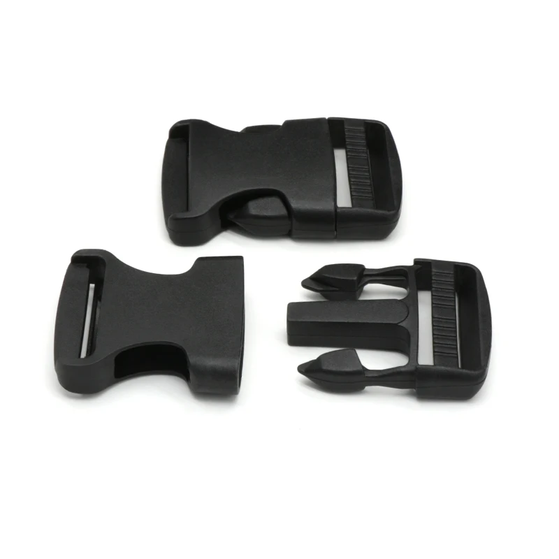 Fibbie Per Cinghie - 2 Pezzi, Plastica Rigida, Multiple Misure (15-50 Mm) - Foto 3