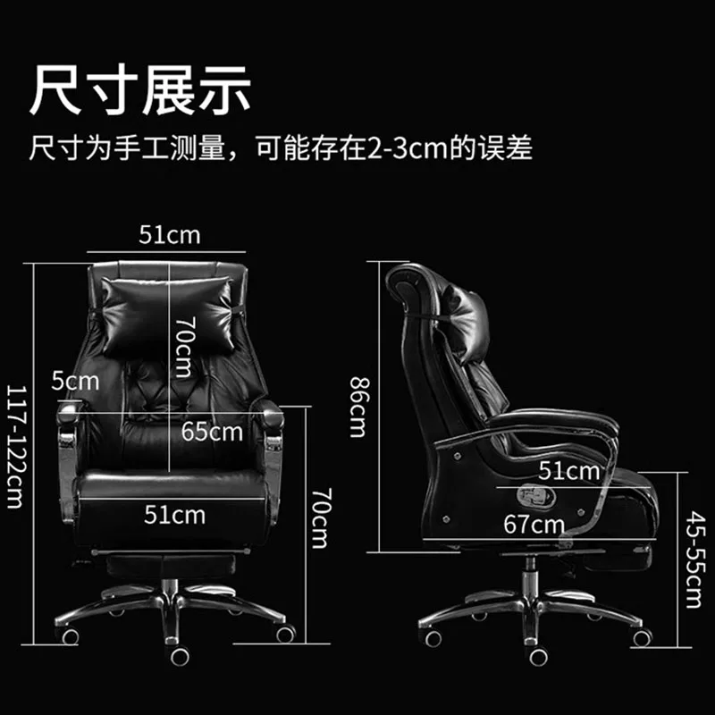 Modern Ergonomic Office Chair Reclining Swivel Comfy Armrest Mobiles Office  Chair Accent Reposapies Oficina Luxury Furniture - AliExpress