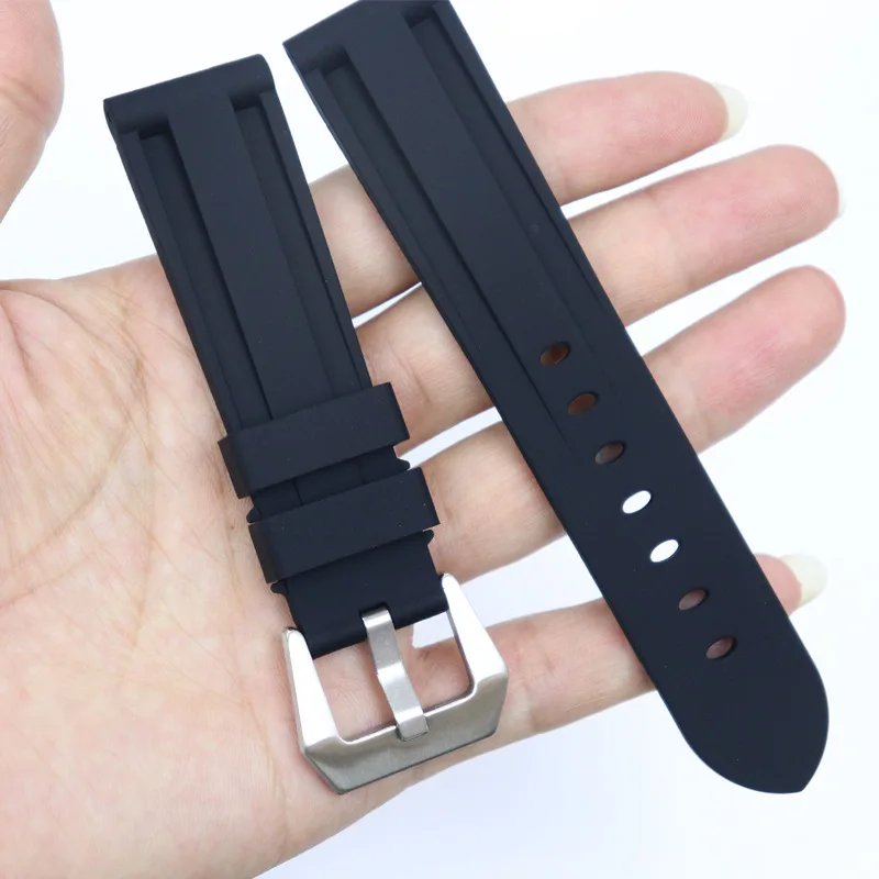 High Quality Silicone Waterproof Sport Watch Strap Replacement