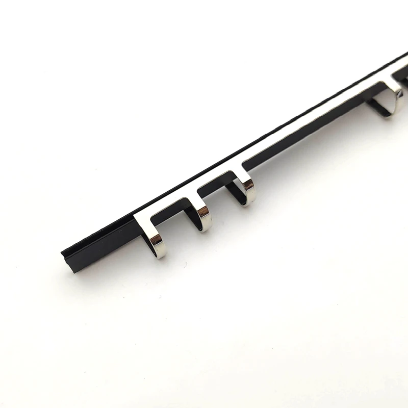 A5 Metal Binding Clips 6 Rings Spiral Binder with Black Slider Loose-leaf 20 Holes Notebook File Folder Steel Clip Accessory