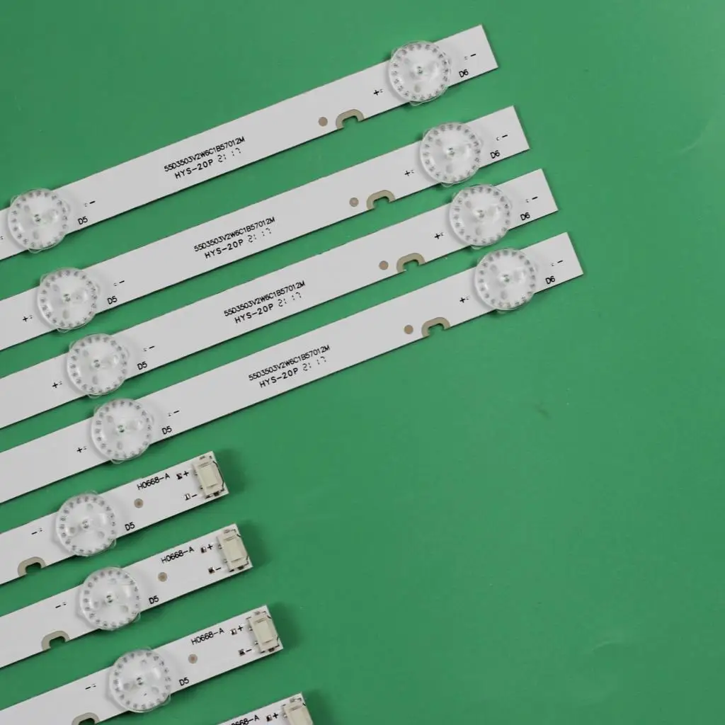Tira de Retroiluminação Led para lg 55uj6200-ua 55lj540v 55lj5400 55m9 55u5a Odl55650u-tib Rf-az550e300501a20 Rf-az550e30-0601b-20 - Imagem 5