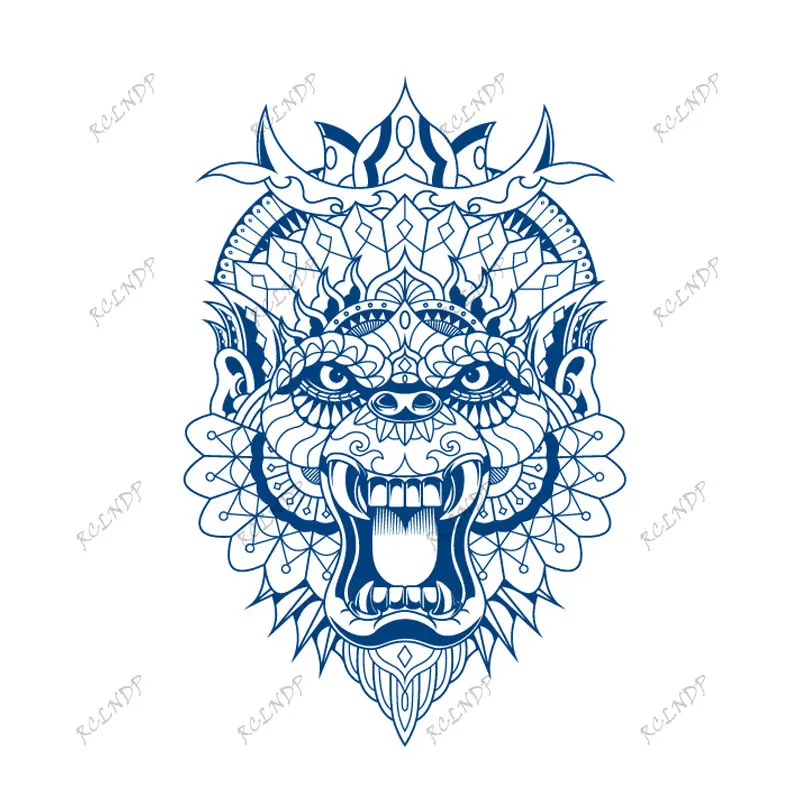 Thai Traditional Tattoo Stock Illustration - Download Image Now - Hanuman,  Design, Horizontal - iStock