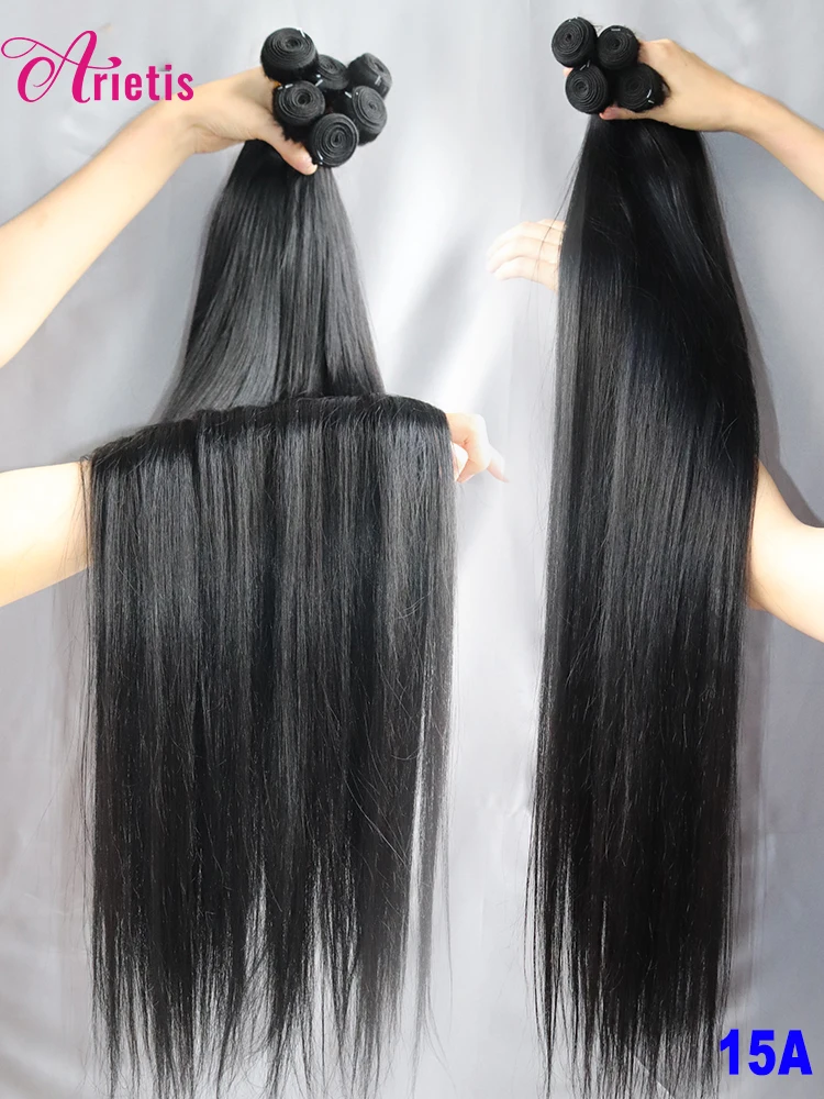 Straight Human Hair Bundles 8-40 Inch Unprocessed Raw Virgin 100% Human Hair Extensions 1/3/4 Bundles for human hair bundles
