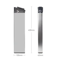 Batterie au lithium DCH-006 48V 14Ah 12.8Ah 10.4Ah pour vélos pliants MX01 LAFLY X3 JINGHMA R7 R5 pour moteurs 48V 250W 750W 1000W 3