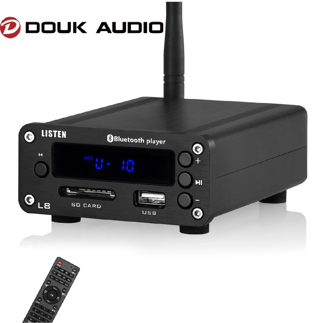 Douk Audio HiFi 160W Digital Amplifier Stereo Bluetooth 5.0 Receiver ...