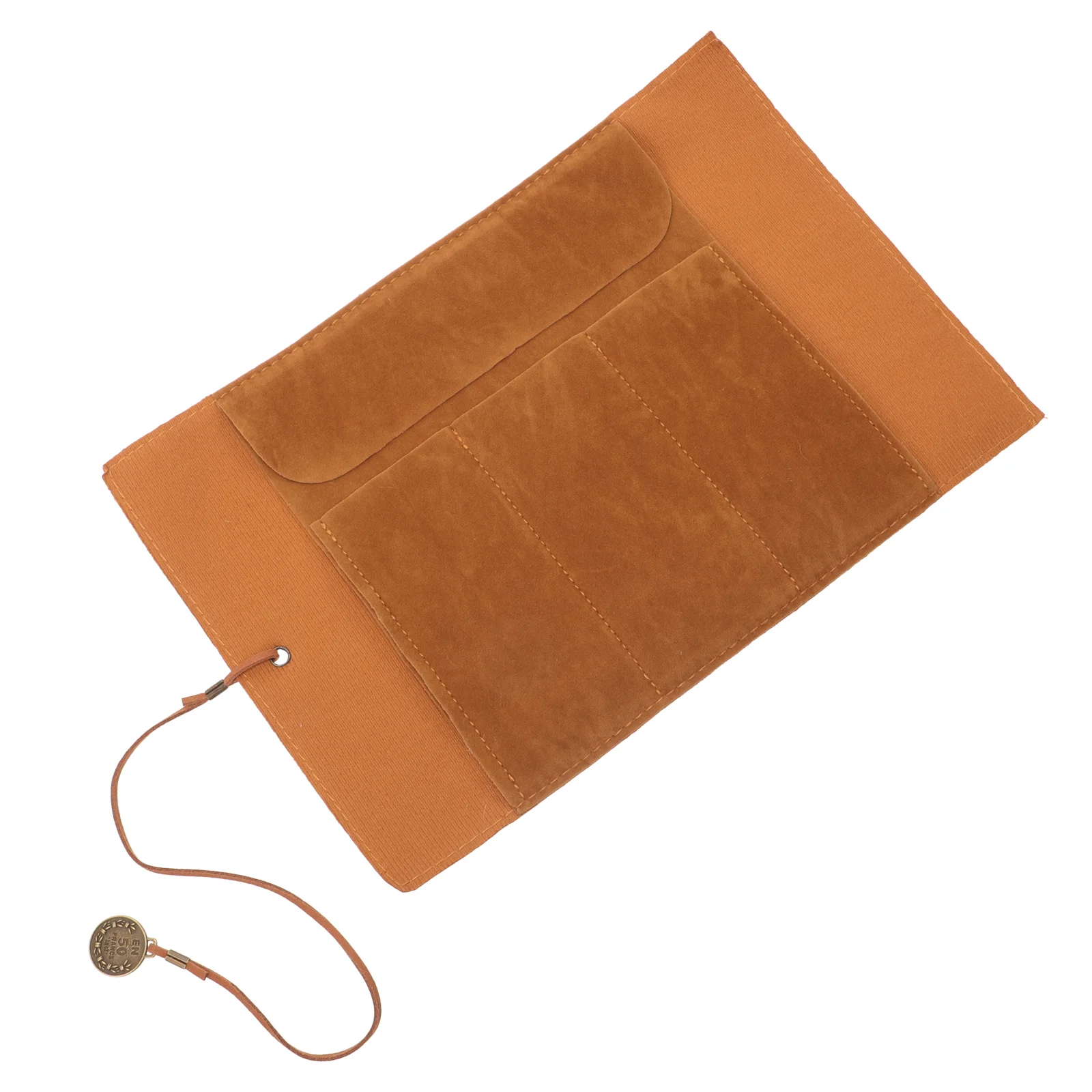 

Canvas Rolling Pencil Case Colored Organizers Bulk Pouch Decorate with Compartments Pu 3