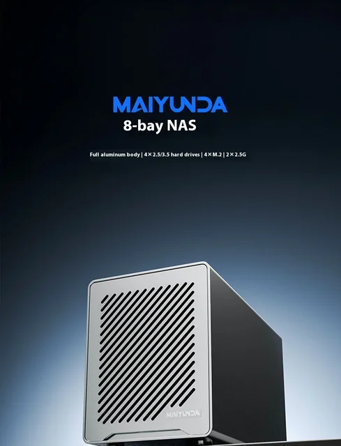 SZBOX Twin Lake N150 8-bay NAS Windows 11 Mini PC DDR5 32GB