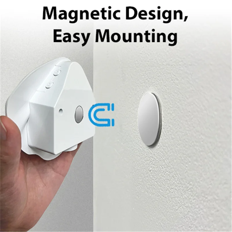 Description Picture 6 of itemRechargeable Motion Sensor Night Light Battery Powered Adjustable Closet LED Night Lamp for Bedroom Wall Stair Cabinet Hallway