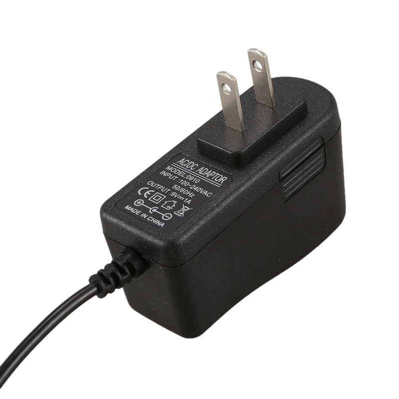 Guitar Feeects Pedal Mains Replacement Power Supply AC Adaptor 9V Volt 500mA