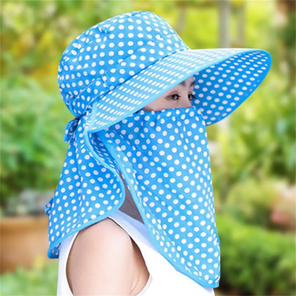 Women Fisherman's Hat Spring Summer Sunscreen Hat Big Brim Bucket Edge Anti-ultraviolet uv Sun For Outdoor Sport