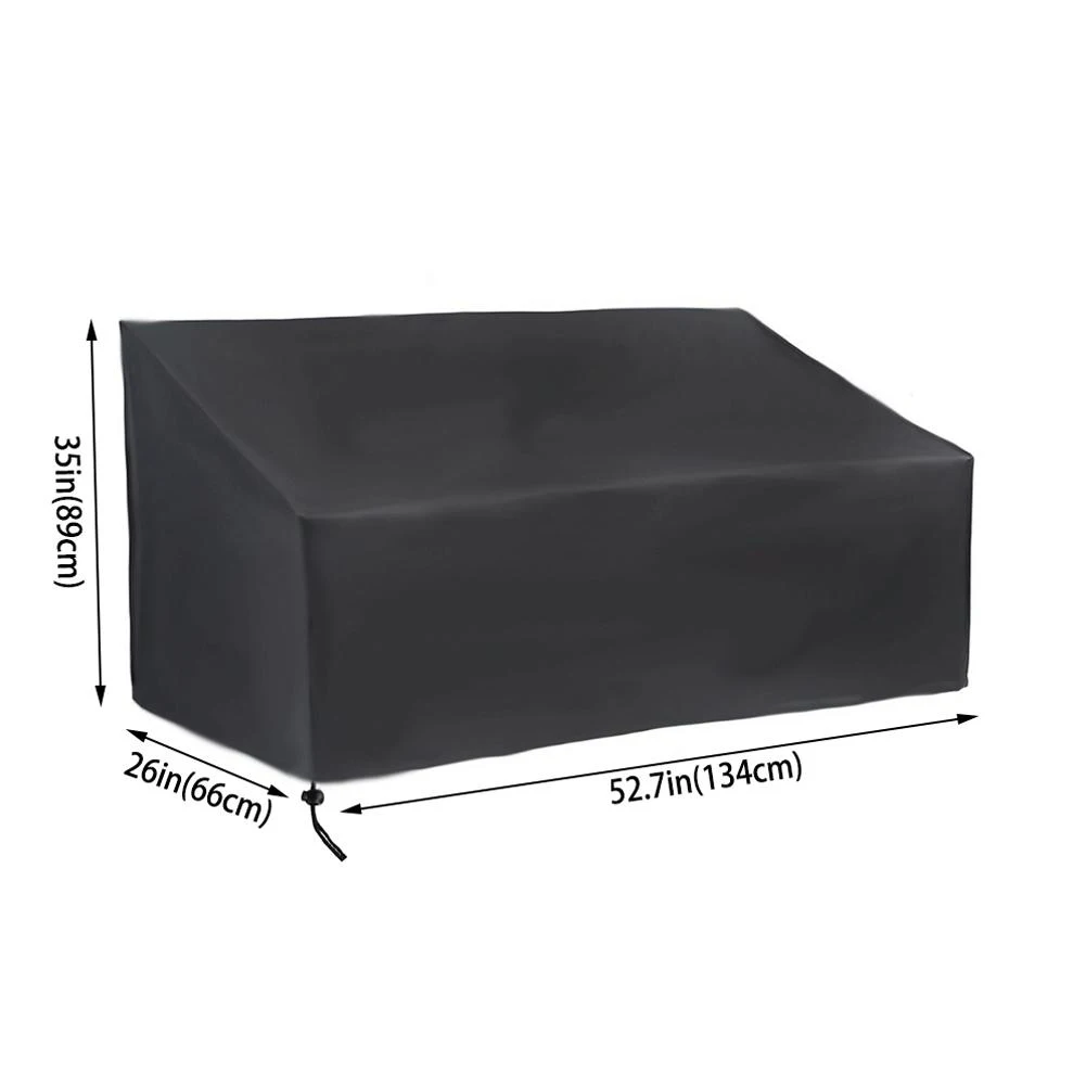 Heavy Duty Outdoor Furniture Cover - Durable Oxford Fabric for Garden & Patio Benches