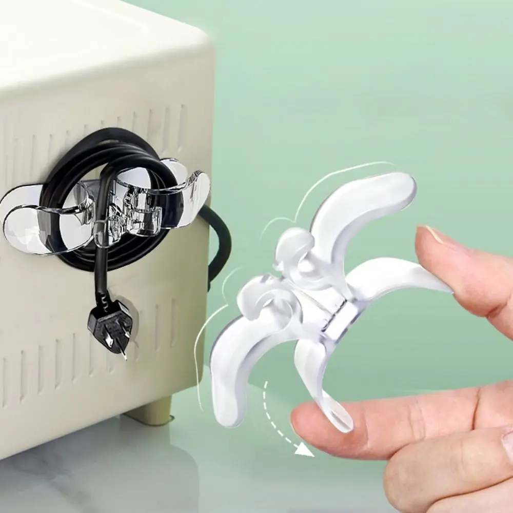 업그레이드된 가전제품 코드 정리기, 무타공 주방 와이어 정리기, 셀프 접착식 다기능 전원 코드 정리기