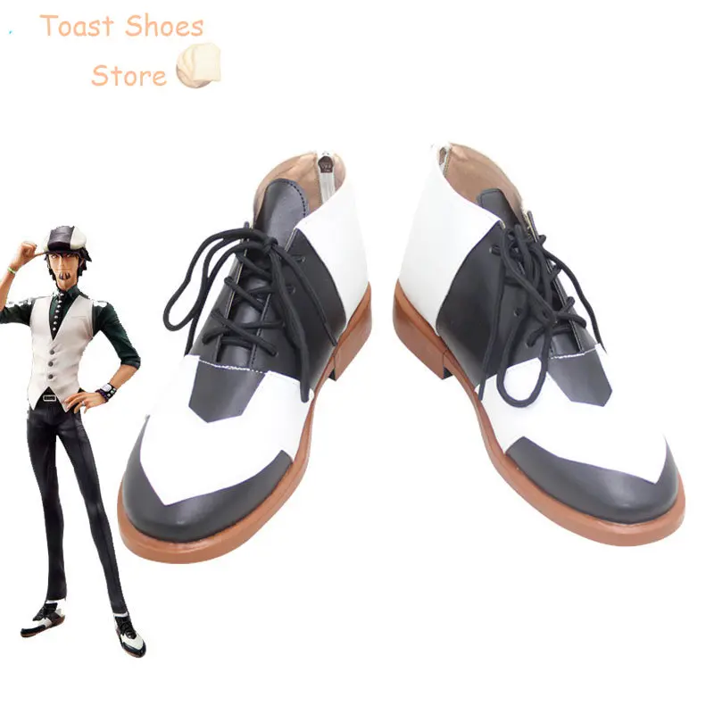 

Kotetsu T.Kaburagi Cosplay Shoes Anime TIGER & BUNNY Cosplay Props PU Leather Shoes Halloween Carnival Boots Costume Prop