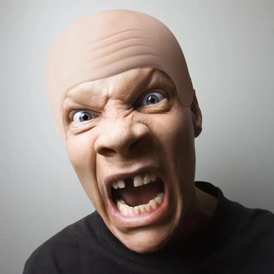 PARRUCCA CUOIO CAPELLUTO In Lattice Bianco Anziano Ricci Capelli Umani - Foto 3