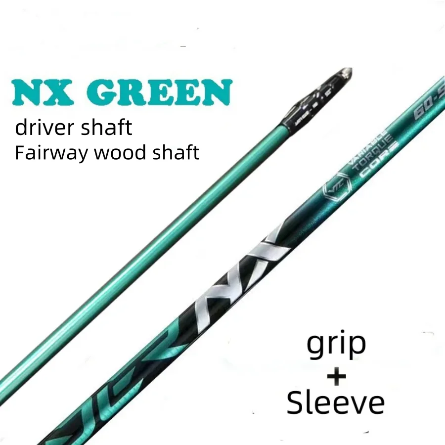 Golf club shaft NX 50 60 S SR R X graphite shaft driver and Fairway wood free assembly sleeve and grip