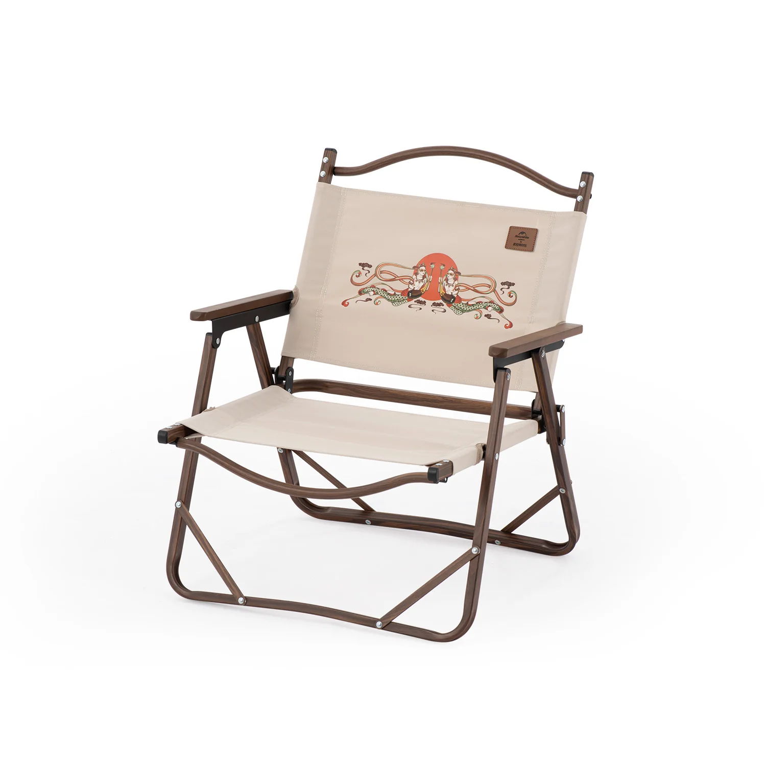 Naturehike Outdoor Aluminum Alloy Portable Chair Detachable Deck Chair Armchair Fishing Stool BBQ Camping Chairs Support 120kg