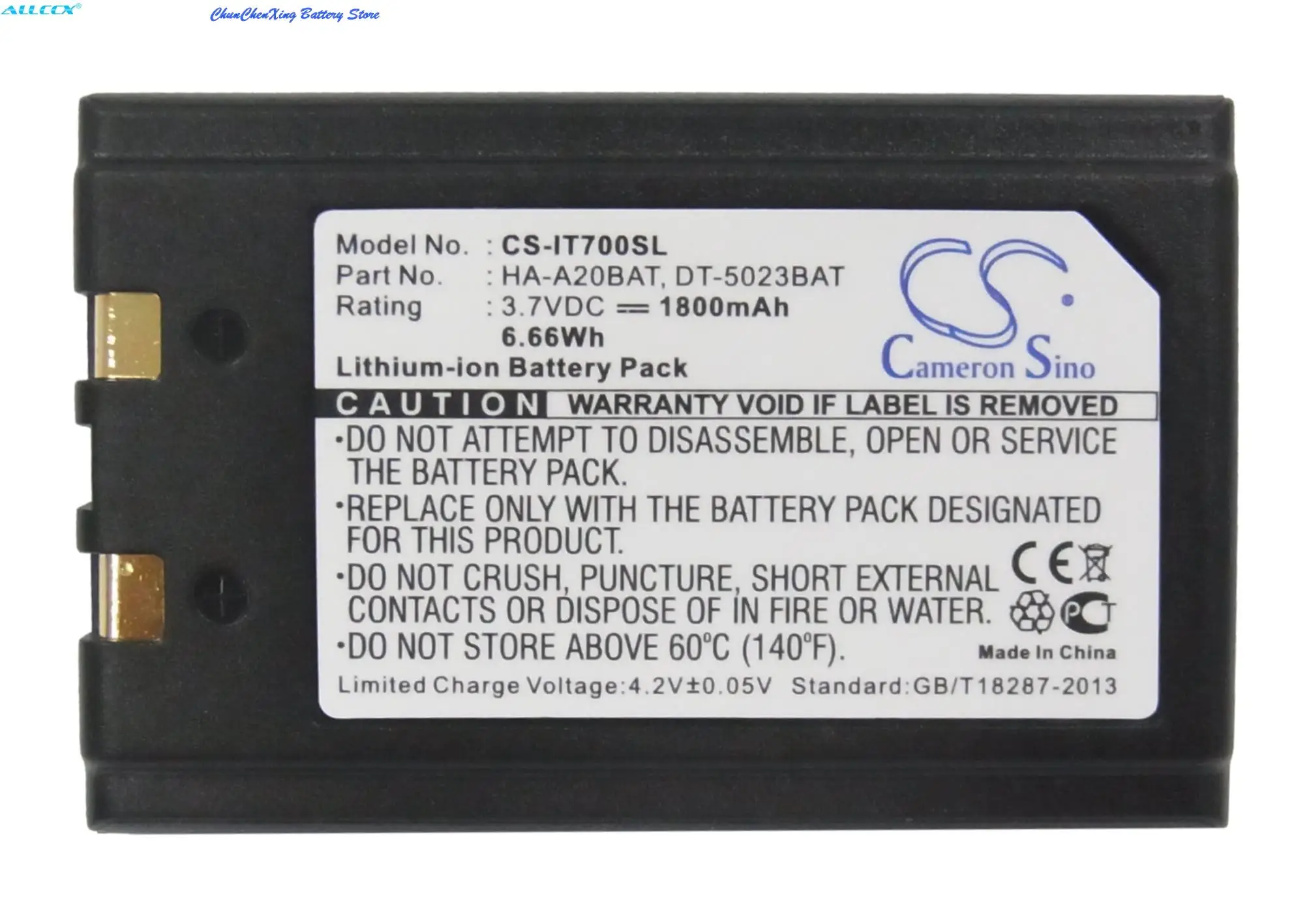 Batteria Cameron Sino 1800Mah Dt-5023Bat Per Fujitsu Ipad 100, 100-10, 100-10Rf, 100-14, 100-14Rf, 142, 142-01, 142-Rfi,