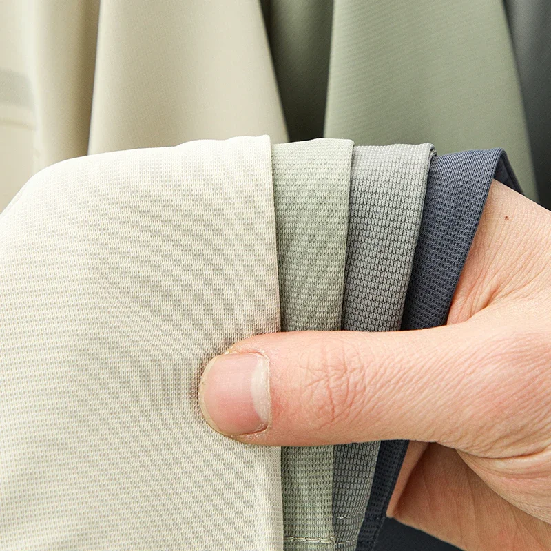 Polo da uomo casual con colletto a risvolto, a maniche corte, a quadri, traspirante, morbido, confortevole, ad asciugatura rapida, vestibilità slim, ideale per l'ufficio - immagine 6