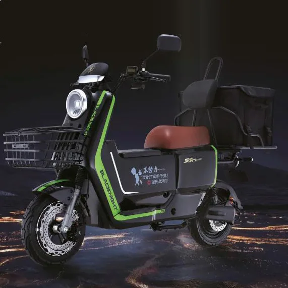 Factory Take-out Electric Vehicle Sports Electric Motorcycle Scooter Moped Scooter Pizza Food Delivery Motorbikecustom
