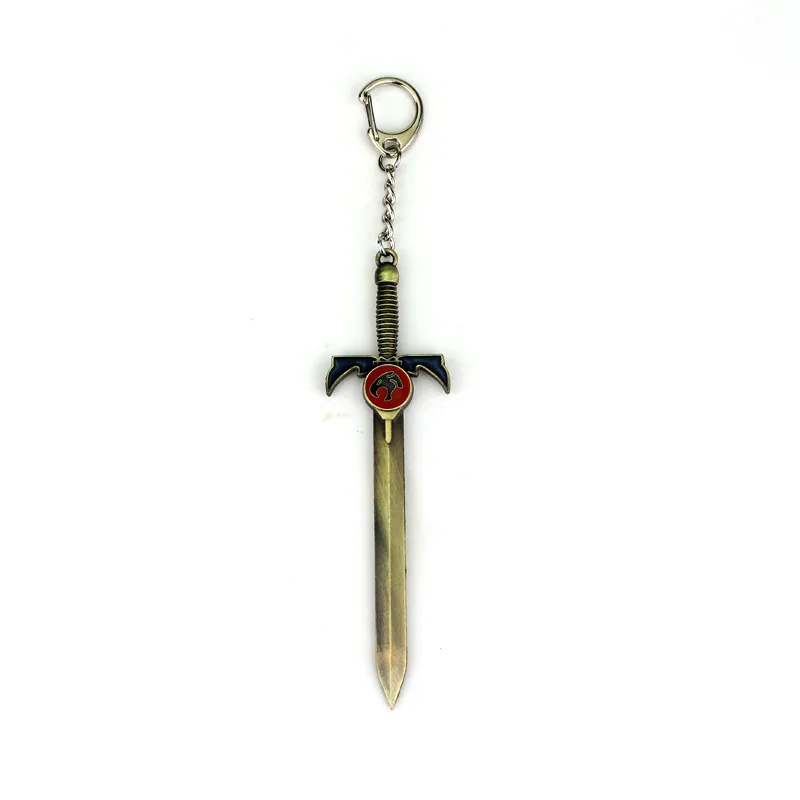 Anime Thundercat Sword Keychain Men Weapon Model Key Chain Key Rings Car Accessories Souvenirs mini sword keychain,anime keychain pendant,anime keychain