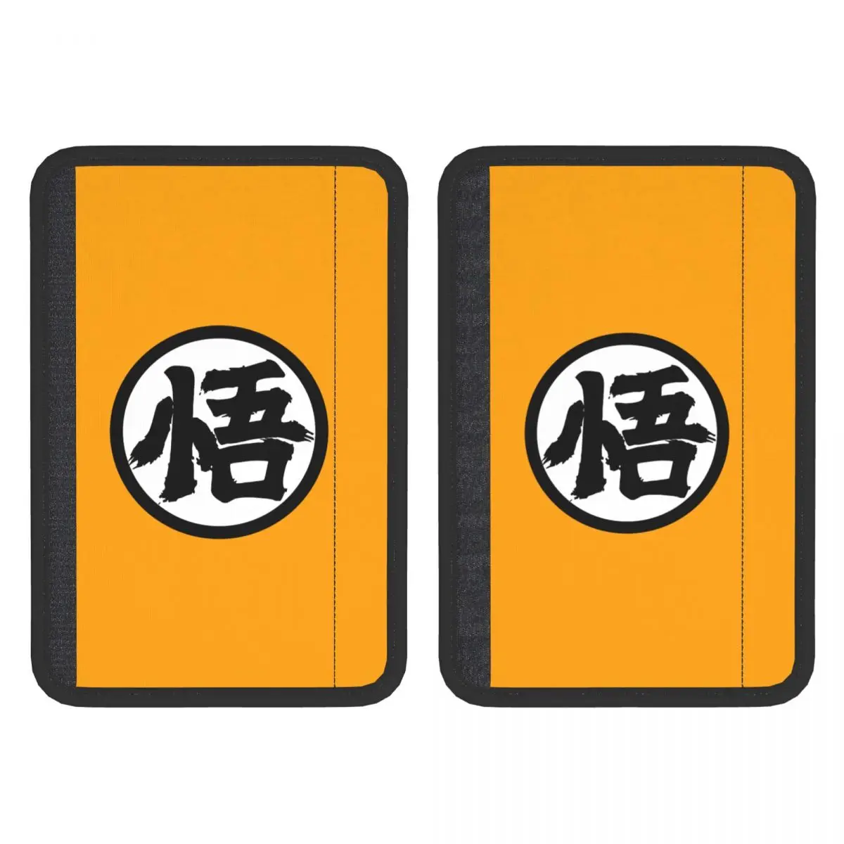 Car Seat Belt Accessory Cartoon Anime Gokus Seat Belt Cover Pad 2 PCS Auto Shoulder Strap