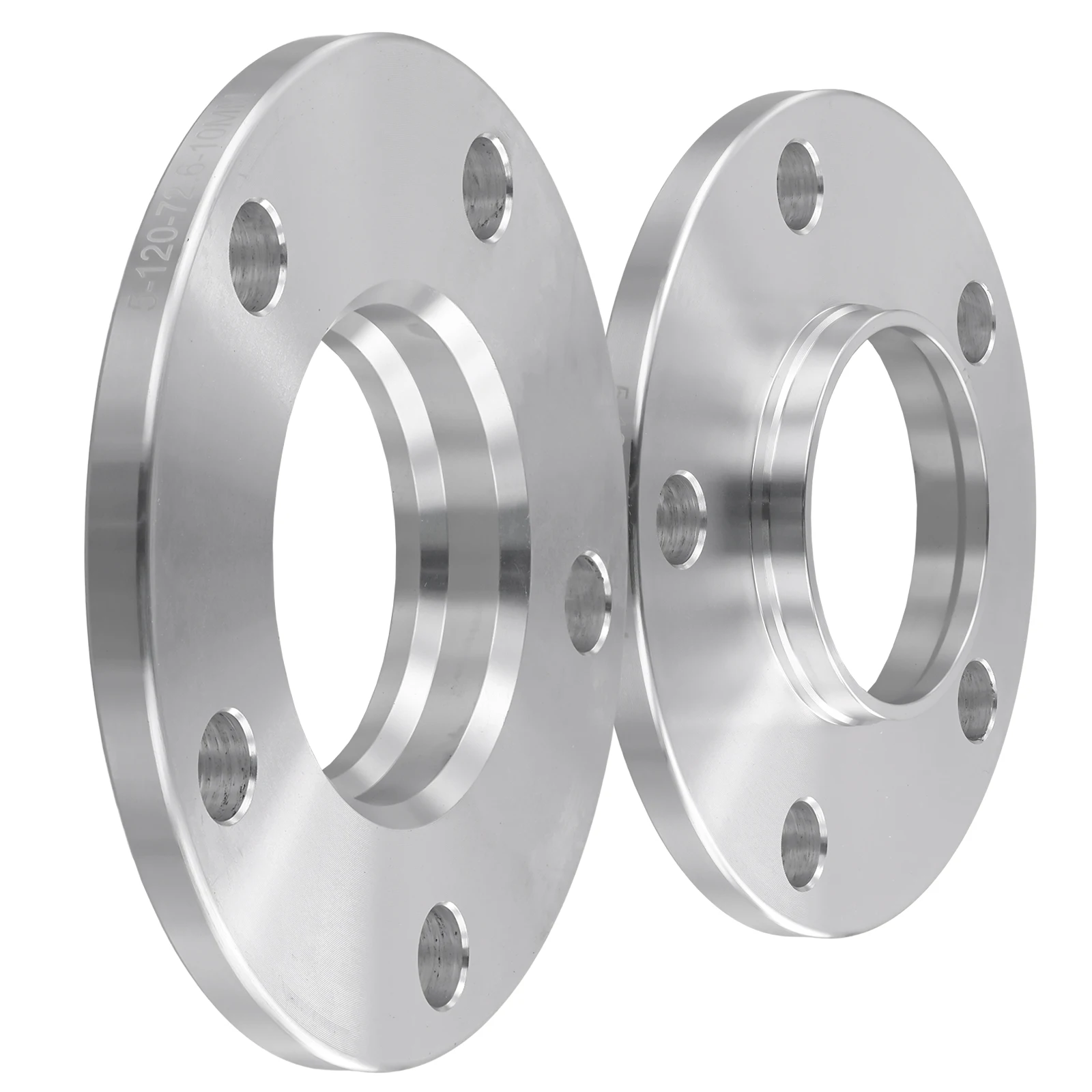 Podofo 2 Stück Aluminium Radnabenzentrische Distanzscheiben 5x120 2x10mm mit M12x1,5x50mm Schrauben für BMW E36 E46 E90 E91 E92 E60 E61 – Detail 16