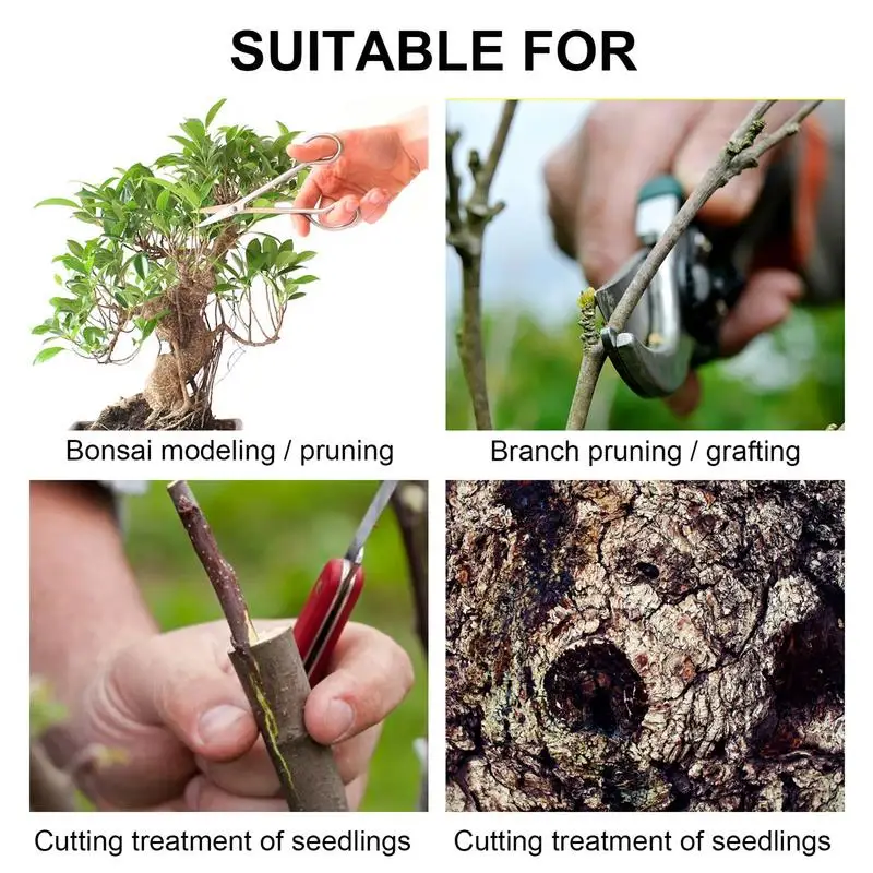Tree Wound Healing Sealant Plant Grafting Pruning Sealer Bonsai Cut Wound Paste Smear Tree Repair Ointment Agent Repair Tools tree wound sealer