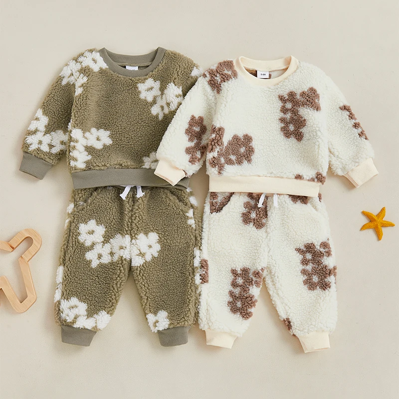 Kids Mid-Season One-Piece Outerwear Black Printed Flowers main image 0