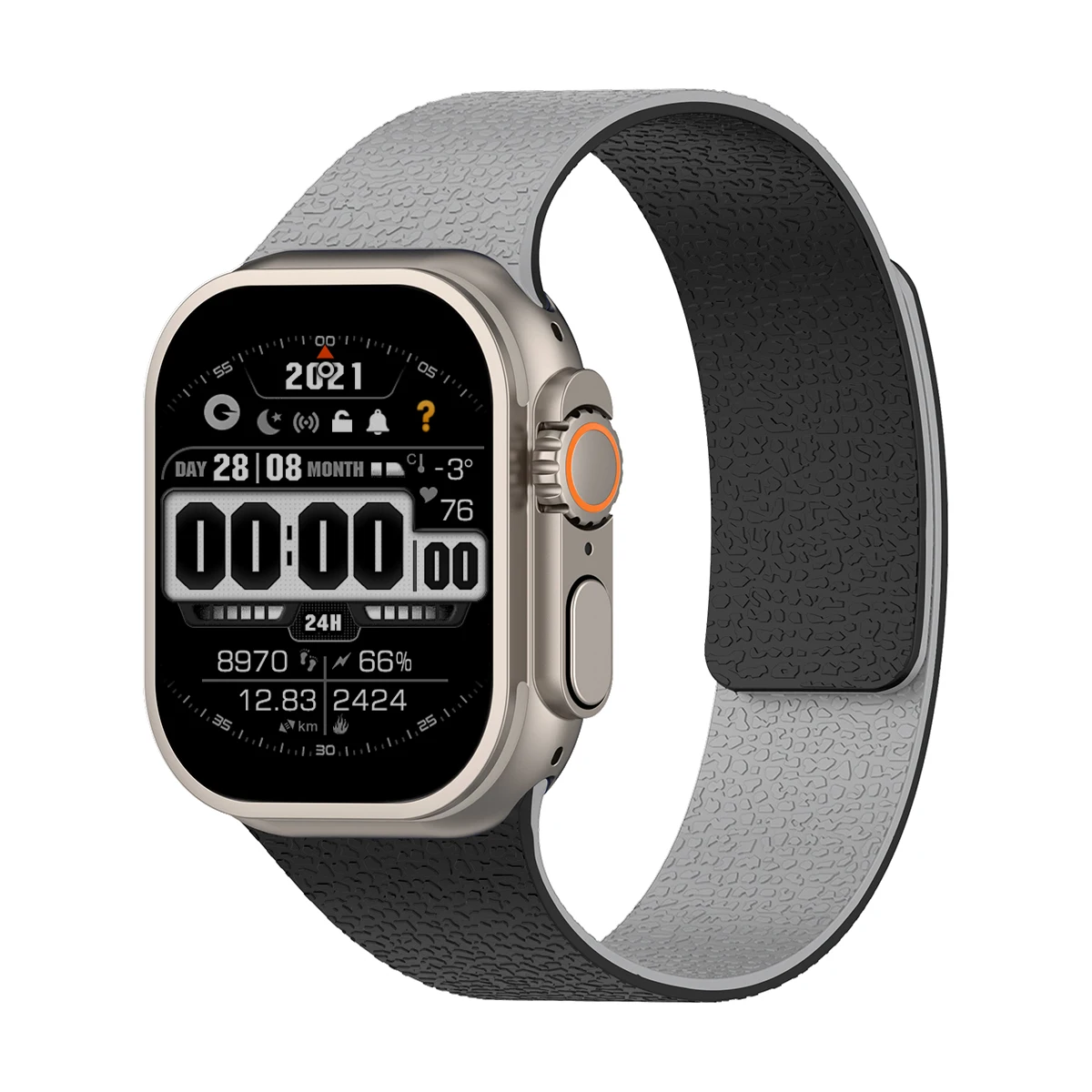 Silicone Magnetic Strap