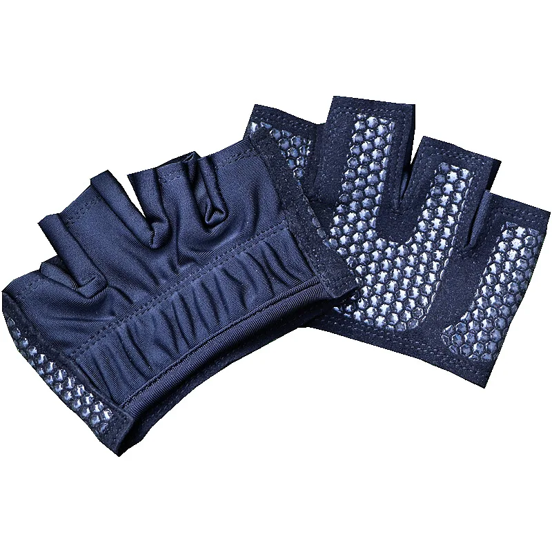 Gym Fitness Half Finger Gloves Men Women Anti-Slip Silicone Workout Glove Pull Up Power Weight Lifting Grips Hand Plam Protector