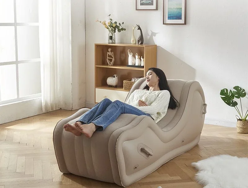 Kostenloser Versand aufblasbare Schlafs ofa setzt Gamer Sitzsack M&ouml;bel Reise romantischen Stuhl Gaming entspannenden Stuhl
