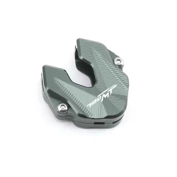 Aluminum Alloy Motorbike Key Cover Case with Keychain Accessories (700MT Cover Titanium)