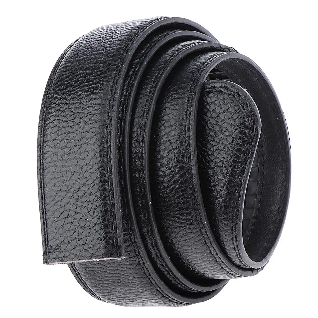 Mens Fashion Business Casual Belt Black Replacement Jeans Dress Waist Straps