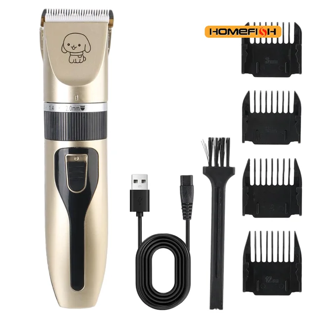 Pet Hair Clipper Haircut Trimmer Shaver Set For Rabbit Dog Cat Puppy Grooming Clipper Cutter 6