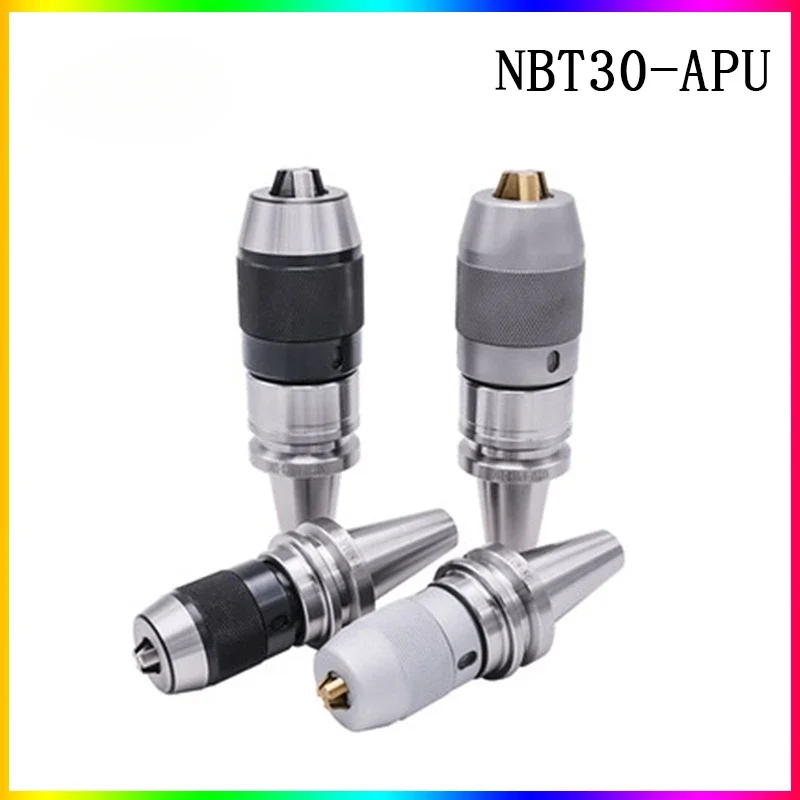 

NEW precision 0.008 NBT NBT30 drill chuck shank APU APU08 APU13 precision integrated drill chuck CNC tool holder