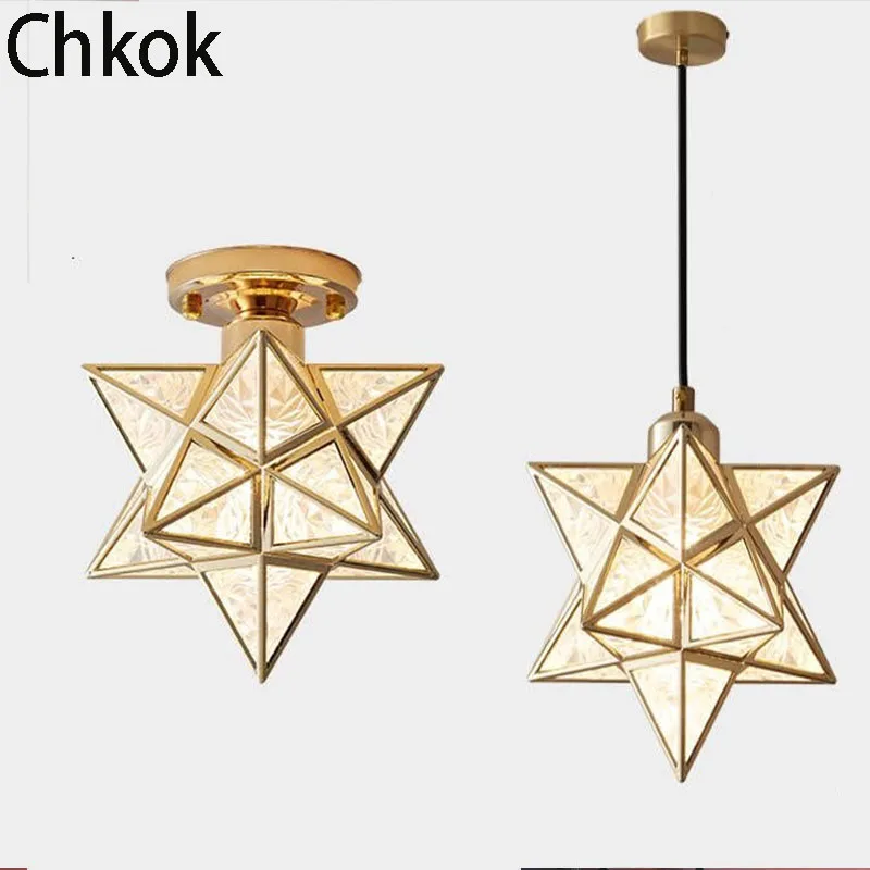 Chkok Modern Luxury Ceiling Light Creative Fashion Diamond Shape Panel LED Indoor Entrance Living Room Chandelier | Лампы и освещение