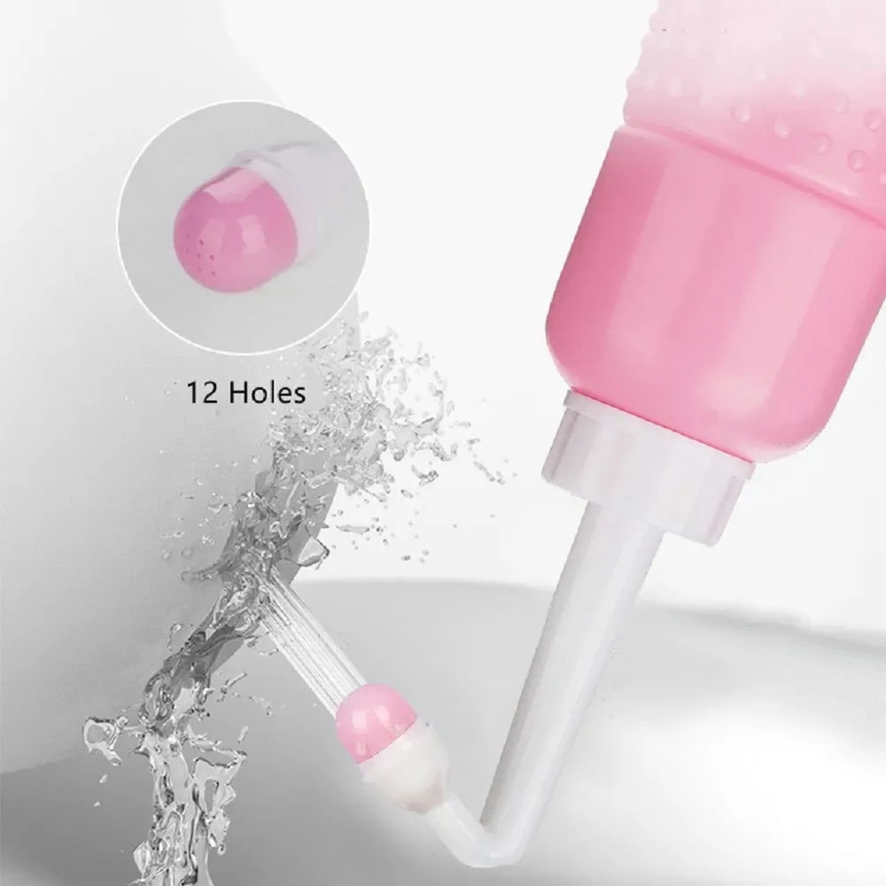 500ML New Portable Bidet Spray Handheld Travel Bidet For Pregnant Women Baby Cleansing Water Washer Bottle 2