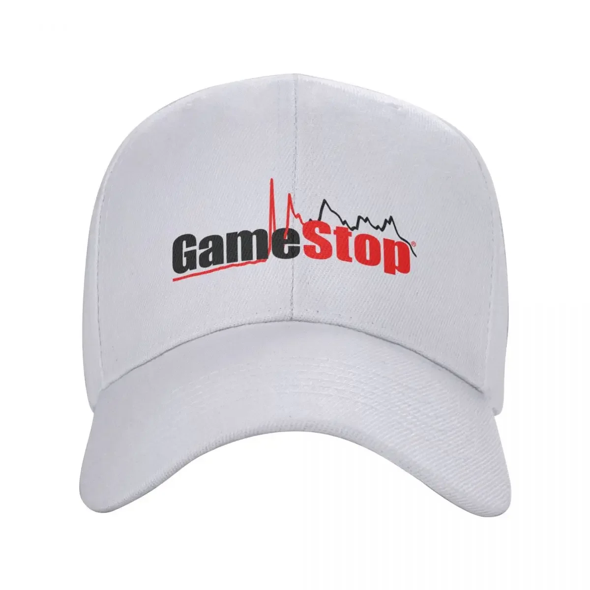 

GameStop logo with GME chart Cap baseball cap hats Men's caps Women's