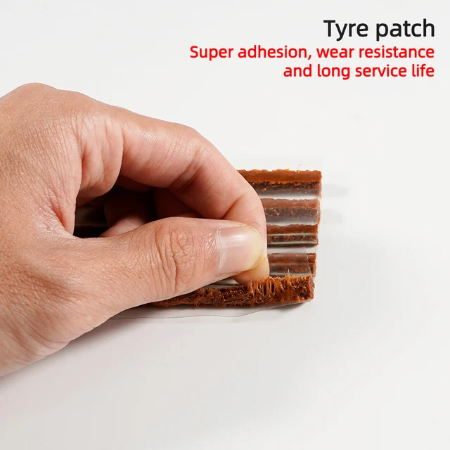 Car Tire Repair Tool Kit with EVA Storage Bag Garage Studding Tool Set Auto Motorcycle Tubeless Tyre Puncture Plug - Image 2