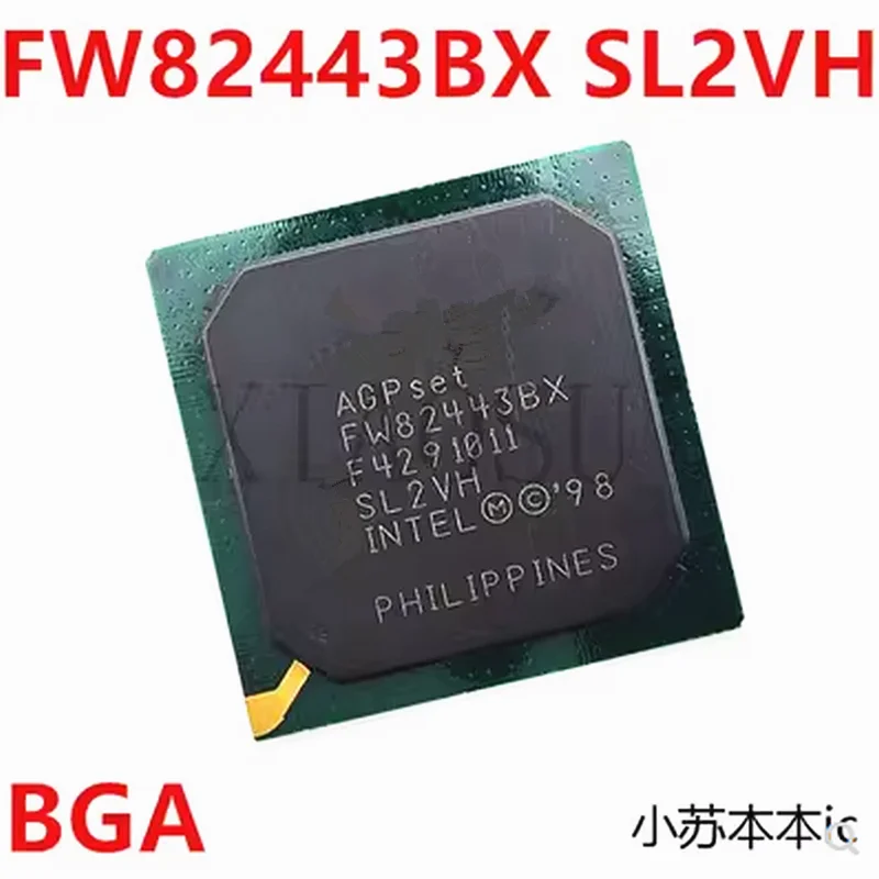 

(1-2pce)100% New original FW82443BX SL2VH BGA FW82443BX SL2VH Chipset