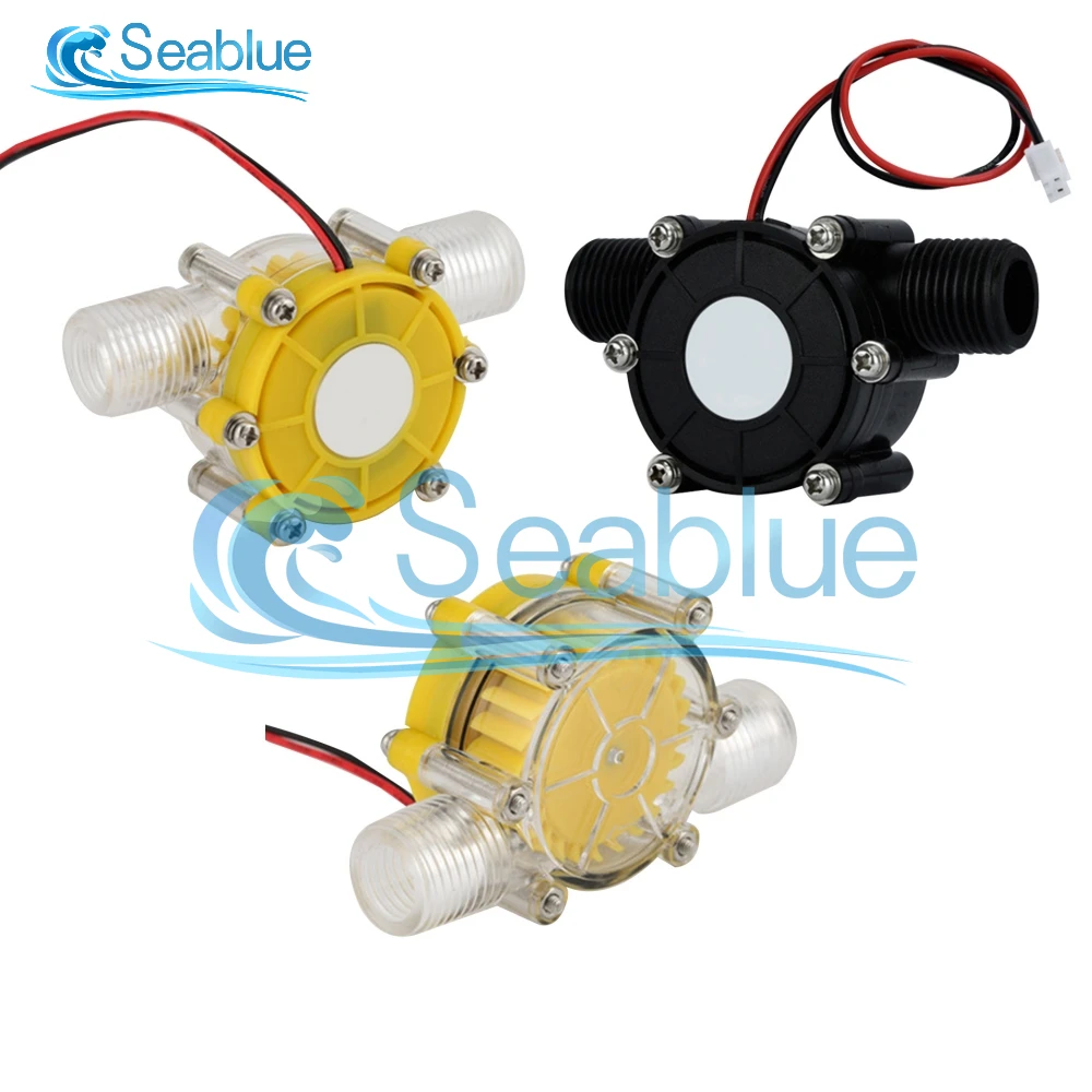 DC 5V 12V 080V Micro Hydro Generator Turbine Flow Hydraulic Conversion