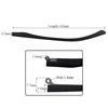 10pairs 1.6mm Thick Hinge TR90 Glasses Eyeglasses Temple Leg Eyewear Hinge Temple Repair Accessories 2