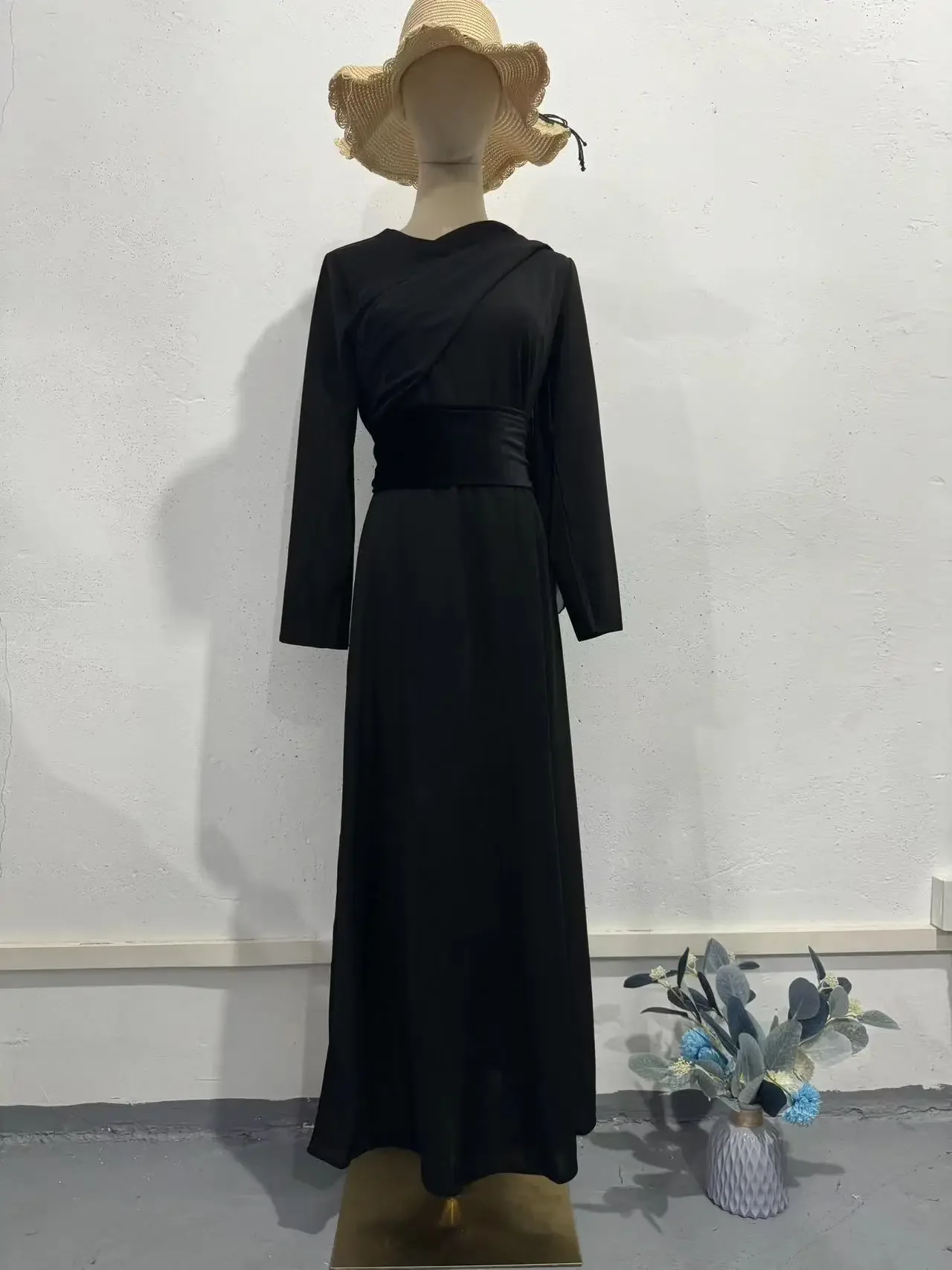 أكمام كاملة طول الكلمة حورية البحر فساتين حفلة موس...