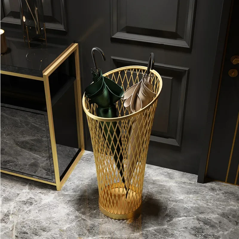 Creative Hollow Umbrella Stand Home Door Umbrella Storage Organization Barrel Hotel Lobby House Umbrellas Holder